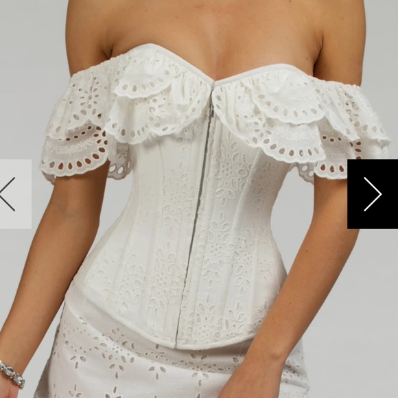 Corset story, 28", white - Picture 6 of 10